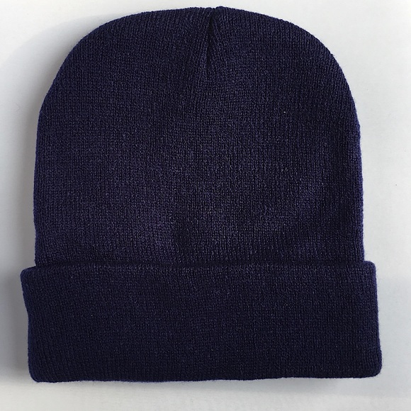 Navy Unisex Beanie - Picture 1 of 1